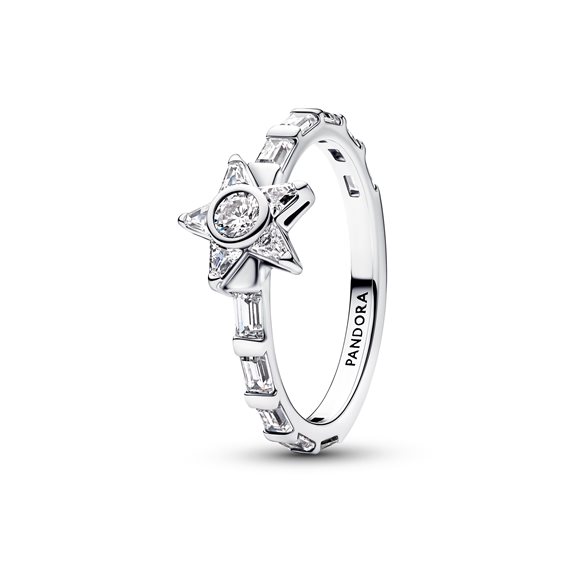 Anello Pandora Donna in Argento Cubic Zirconia 195072C01-52 - 195072C01-52